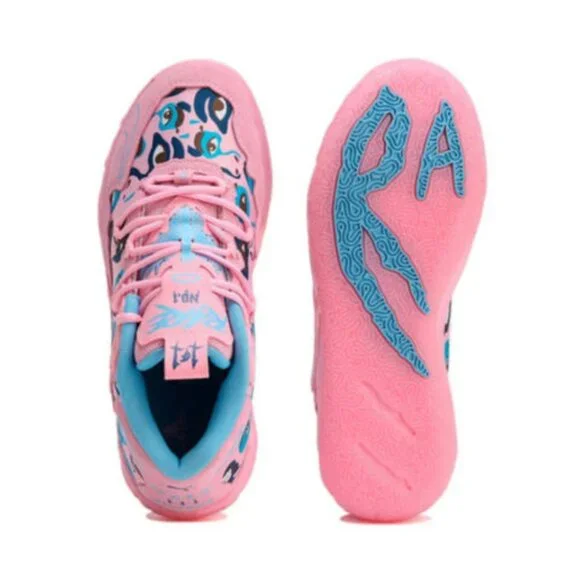 Puma KidSuper Studios x MB.03 Mens Basketball Shoes Pink 379328-01 NEW Multi Sz - Picture 3 of 7